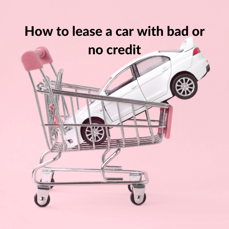 How to lease a car with bad or no credit
